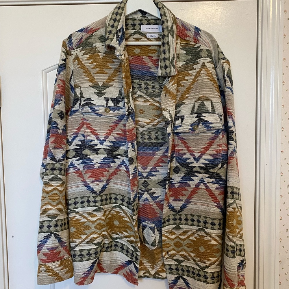 Medium button up